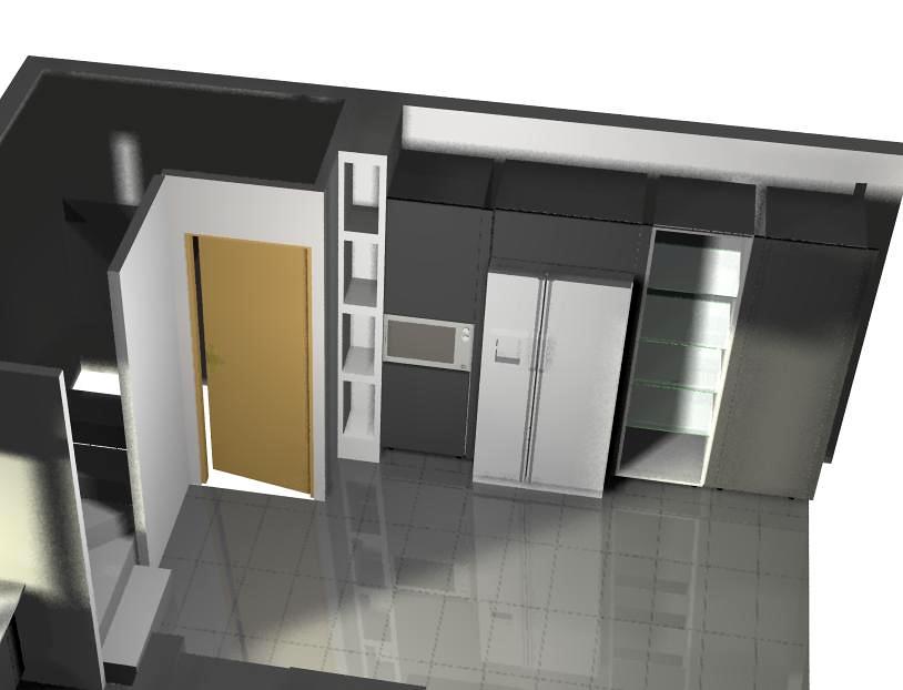 Diseño cocina 3D 3
