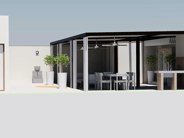 Diseño de Barbacoa (vista3)