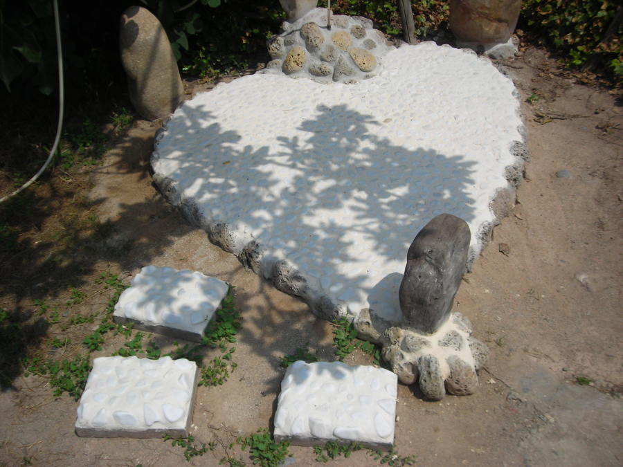 Diseño de estanque con cascada