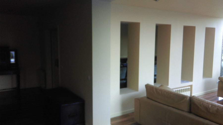 Diseño de pared con columnas