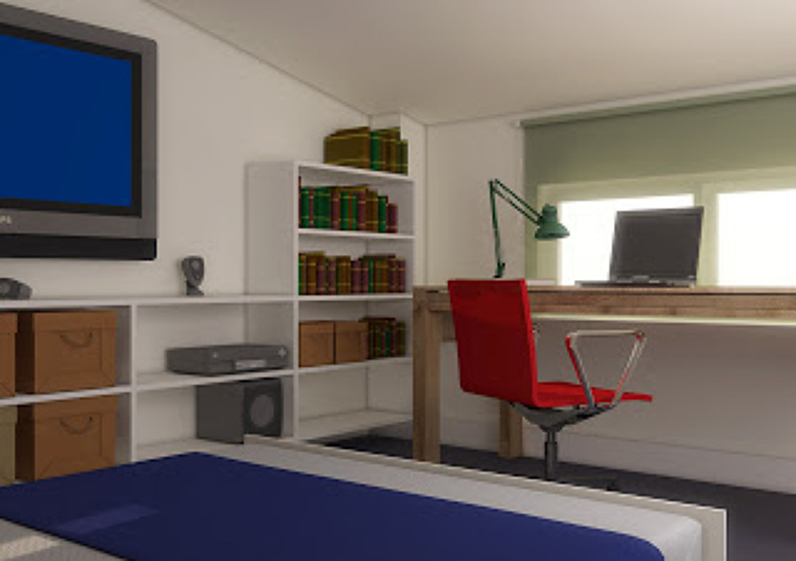 Diseño para dormitorio de invitados 1ª planta