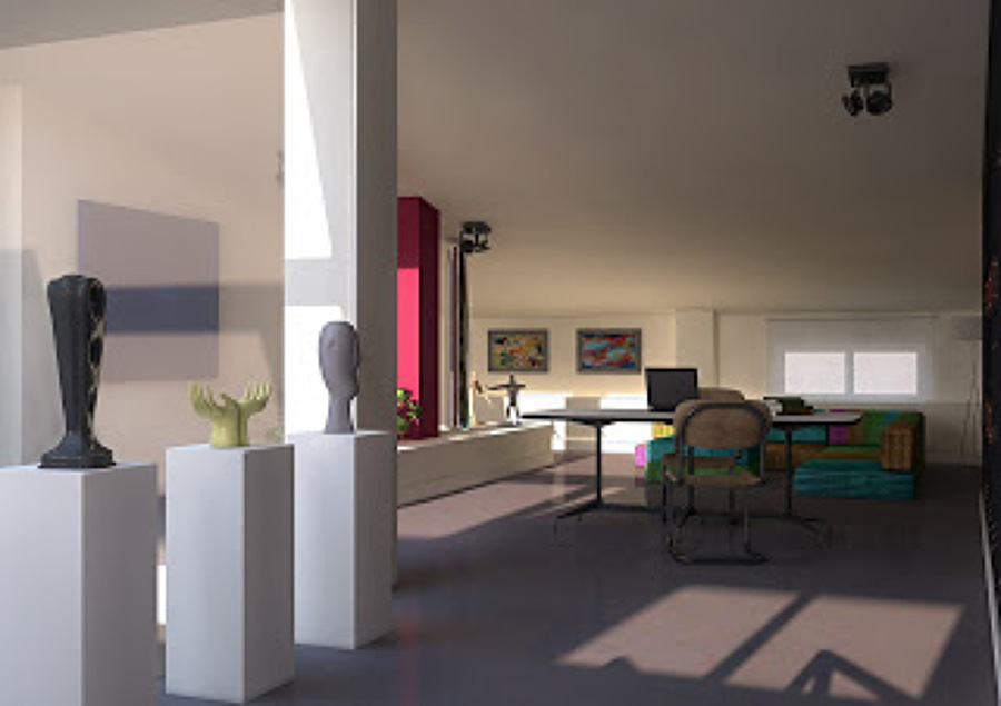 Diseño para estudio 2ª planta