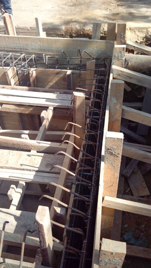 Disposicion del nervado de varrilla para mallado de tapa