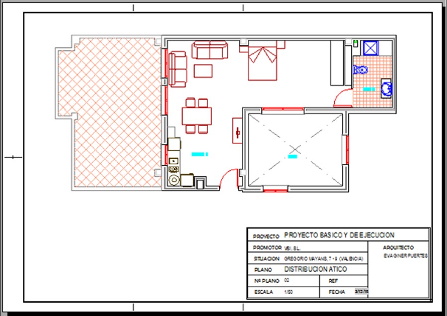Distribución Ático