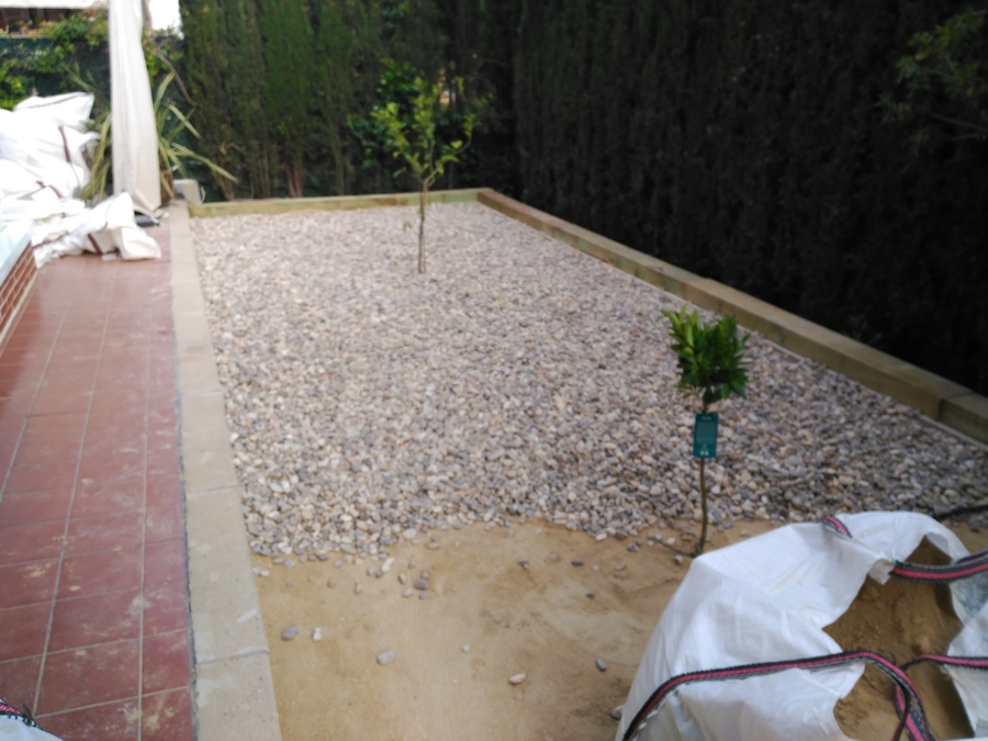 DISTRIBUCIÓN DE LA GRAVA.