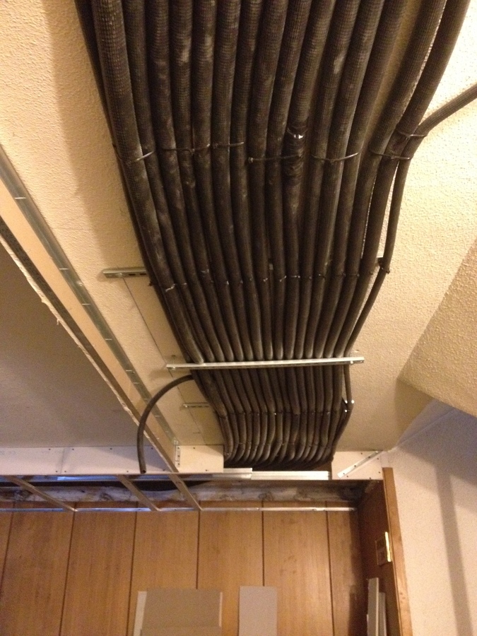 Distribucion de tuberia para derivaciones individuales