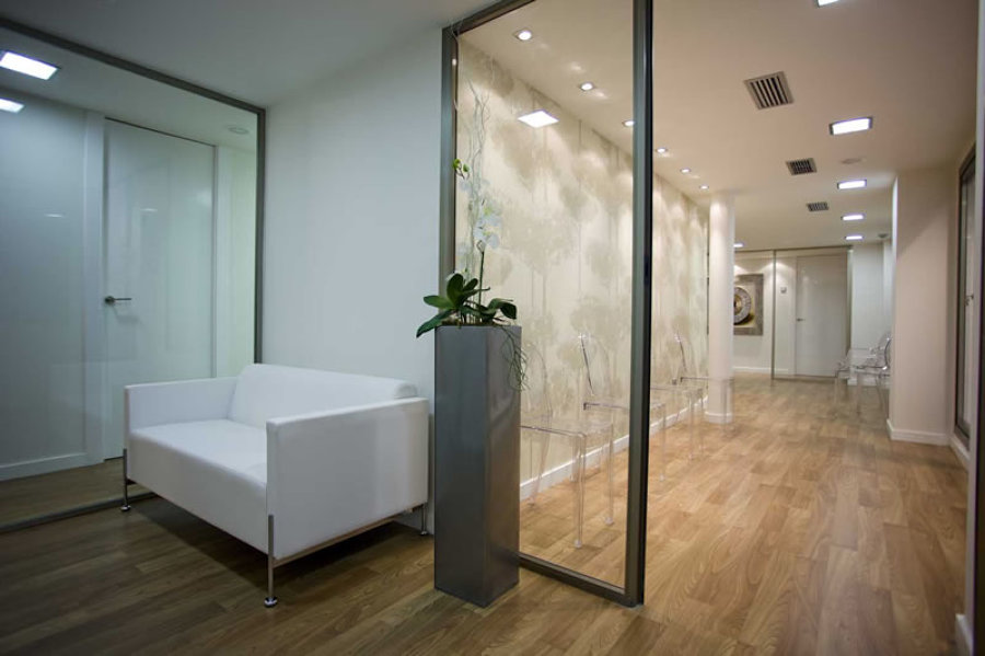 Distribuidor-zona de paso cambio de plantas