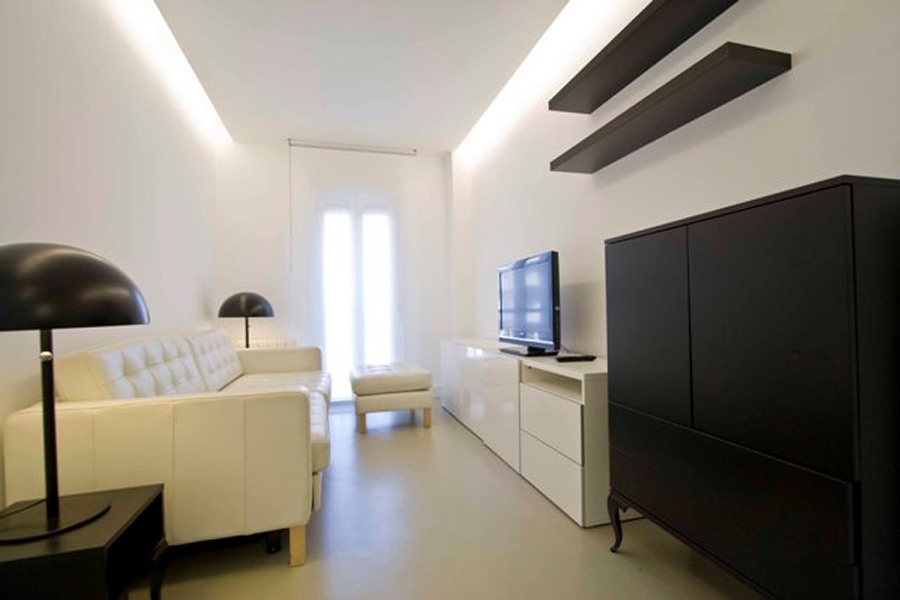 diversas posibilidades de ambientes según iluminación