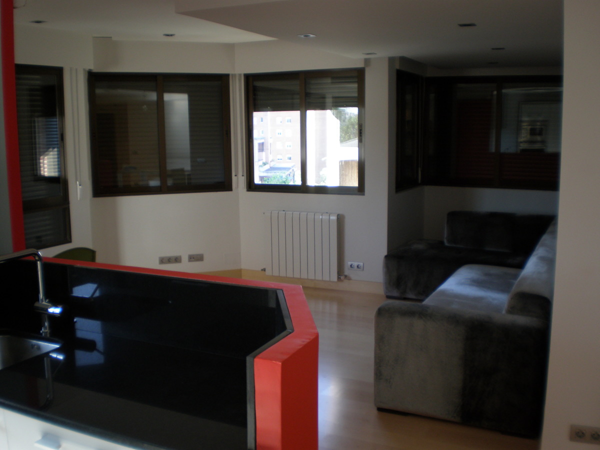 división cocina-salón