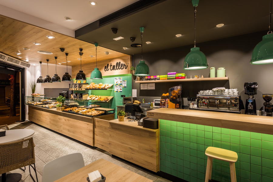 División panadería y cafetería - El Taller