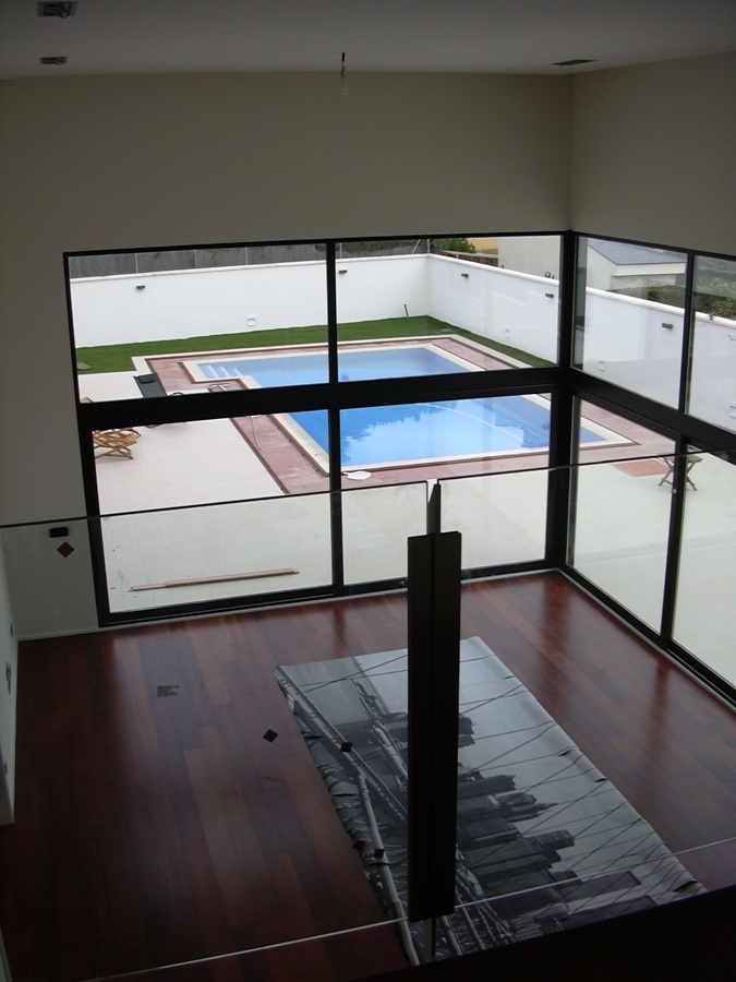 Doble altura al salón comedor