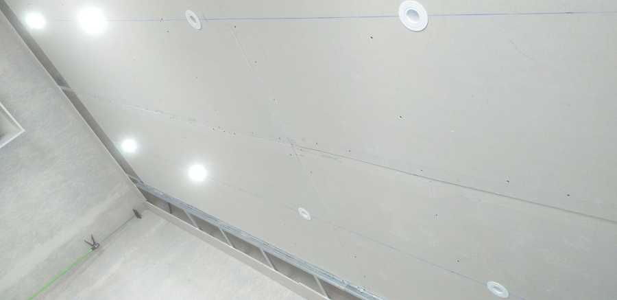 Doble conmutación de focos en salón