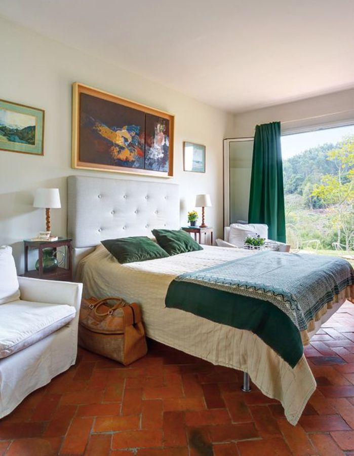 El dormitorio principal en planta baja