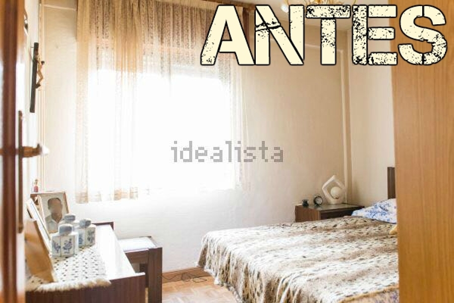 Dormitorio antes