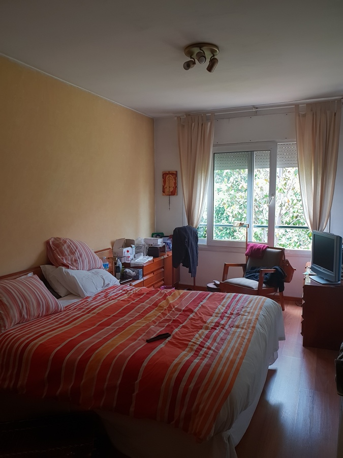 Dormitorio antes de la intervención