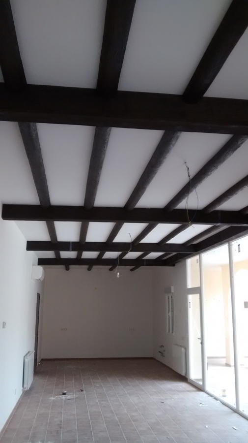 dormitorio artesonado