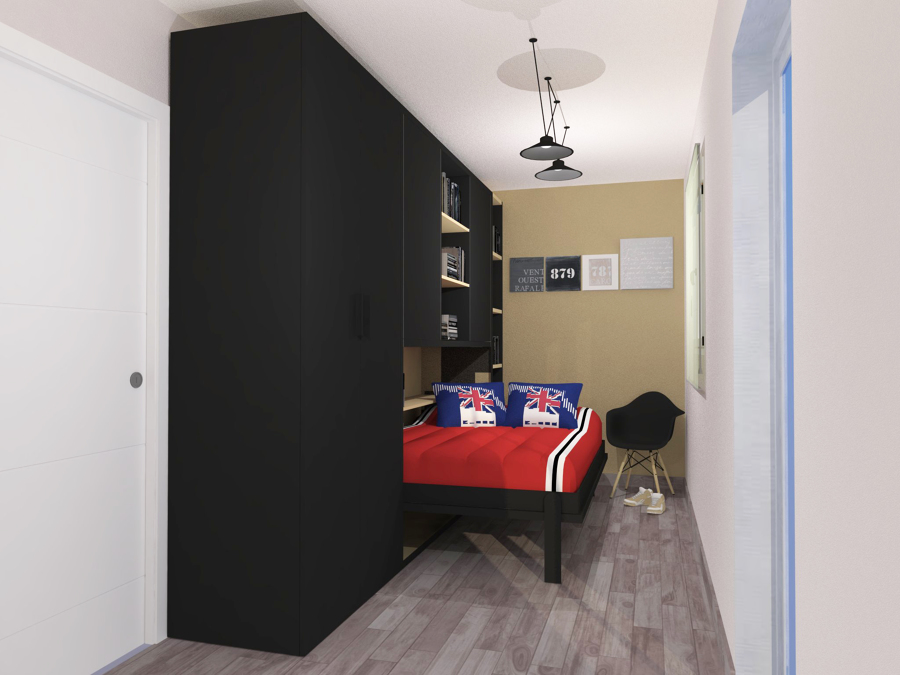 Dormitorio juvenil con Muebles JJP