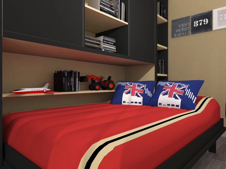 Dormitorio juvenil con Muebles JJP