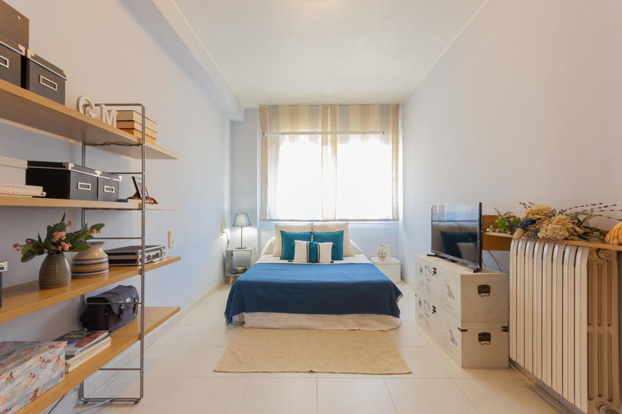 Dormitorio juvenil tras la intervención