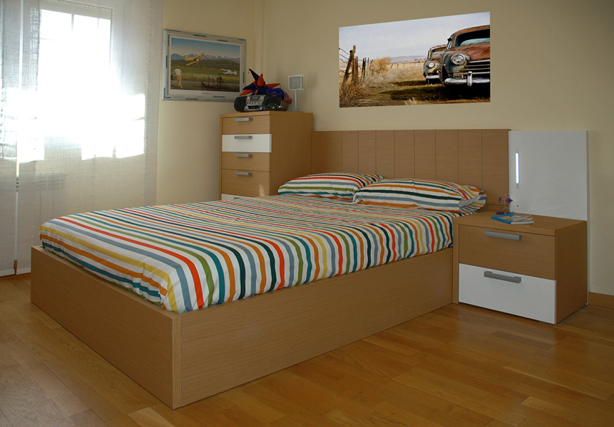 Dormitorio juvenil.