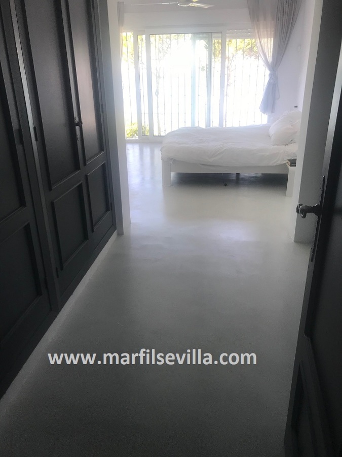 Dormitorio-MicroCemento blanco