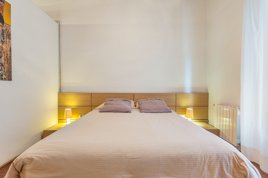 Dormitorio minimalista