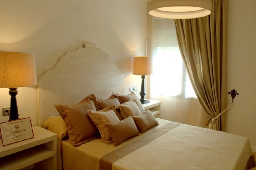 Dormitorio piso piloto y alquiler