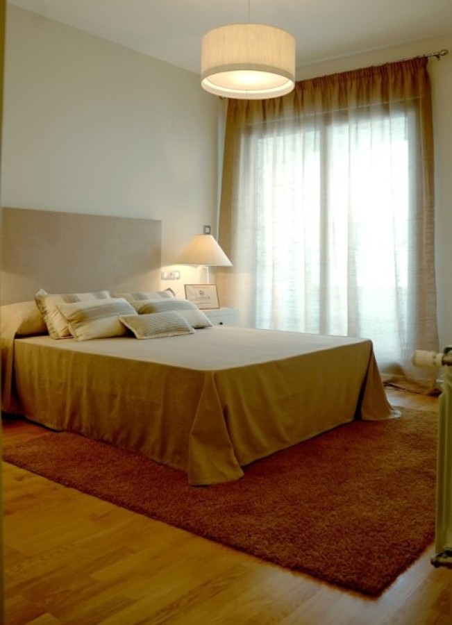 Dormitorio piso piloto y alquiler