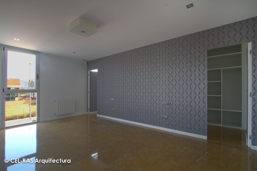 Dormitorio principal con vestidor