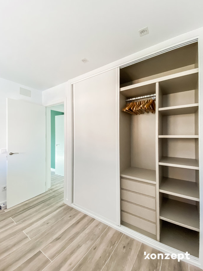 Dormitorio principal, detalle de armario