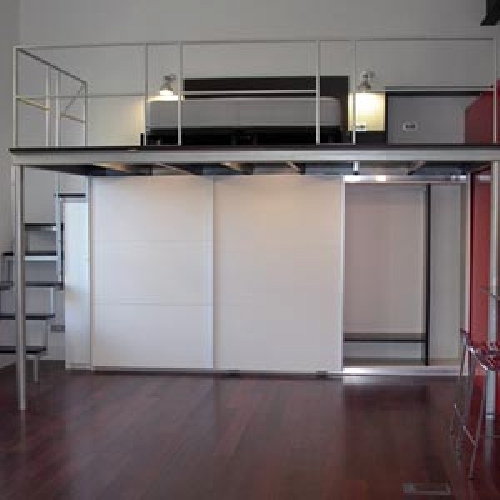 Dormitorio y armario