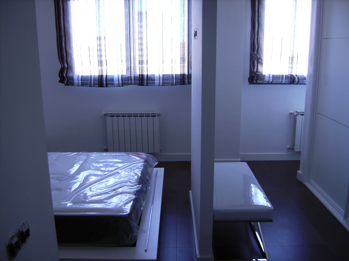 Dos ambientes, dormitorio y vestidor
