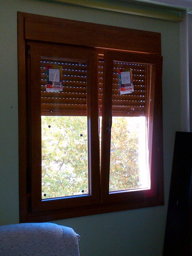 Dos hoja apertura practicable-oscilobatiente