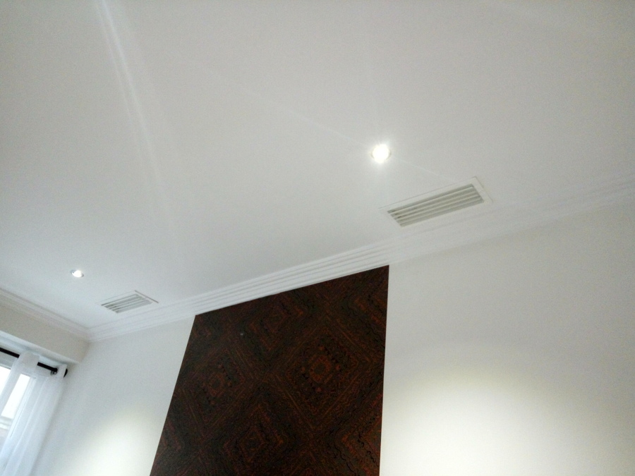 Dos rejillas de impulsión 40x15 