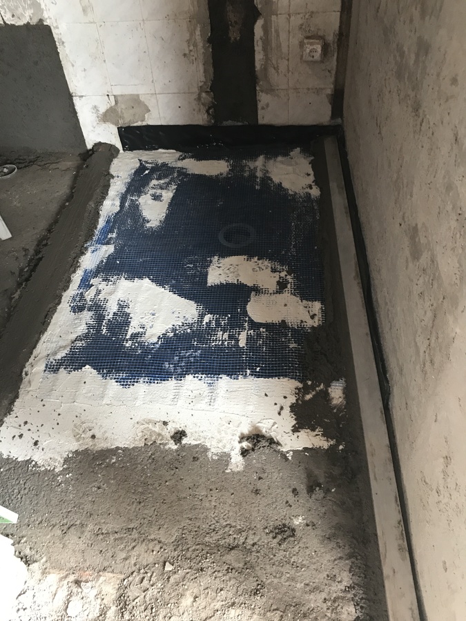 DUCHA ARTESANA AL SUELO