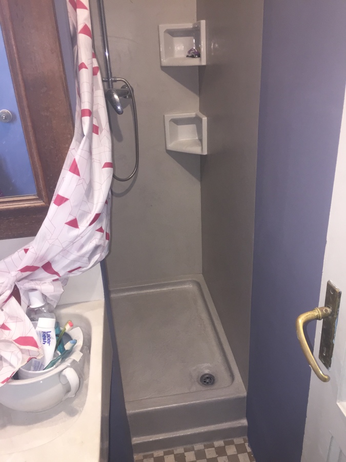 Ducha baño pequeño