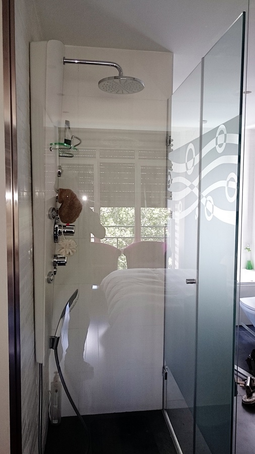 DUCHA  MINIMALISTA "BISAGRAS AGUA STP"