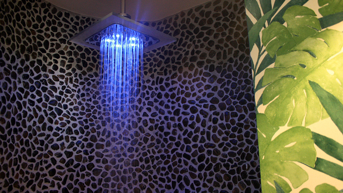 DUCHAS CON ILUMINACIÓN LED