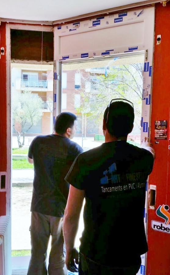 Durante el montaje Hab. 2  ( Fase 2 )