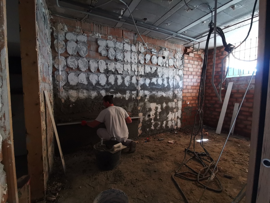 Durante la obra