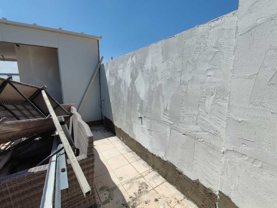 Durante los trabajos de alicatado