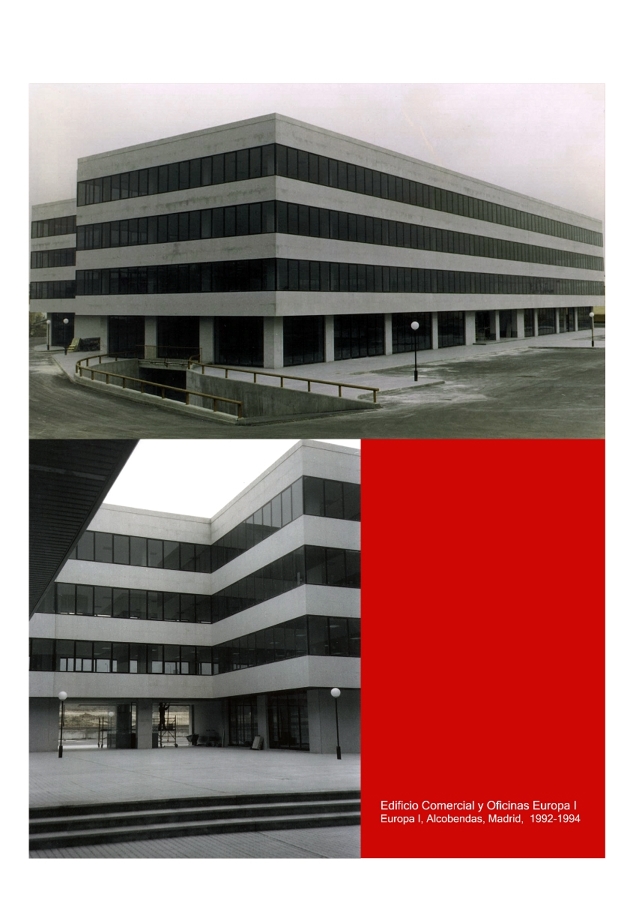 Edificio "Europa I" en Alcobendas (Madrid) 1992-1994