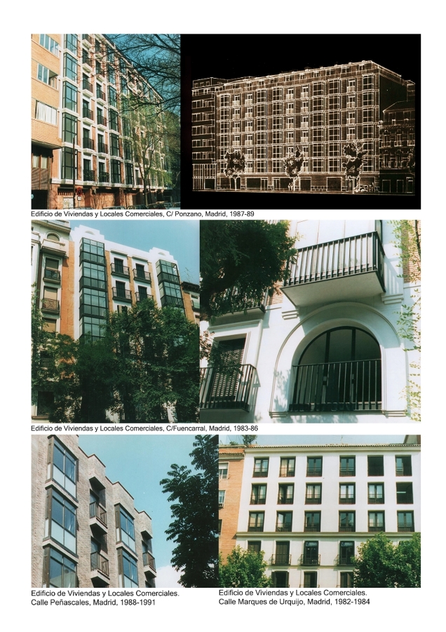 Edificios de Apartamentos en Madrid 1982-1989