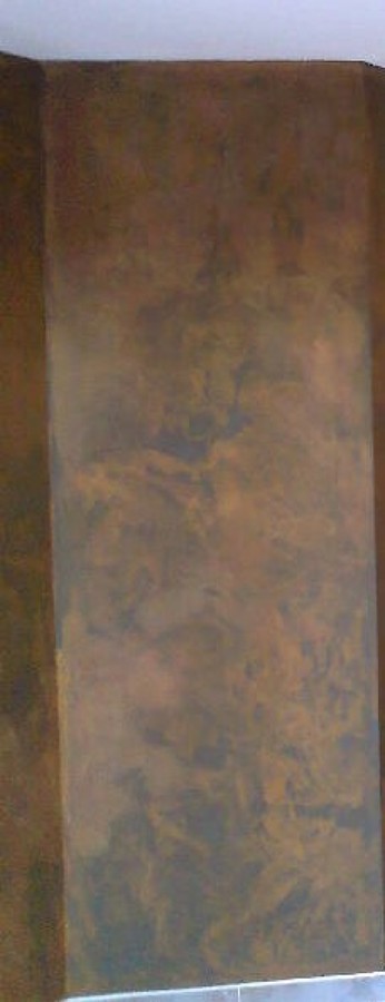 efecto oxido alta decoracion