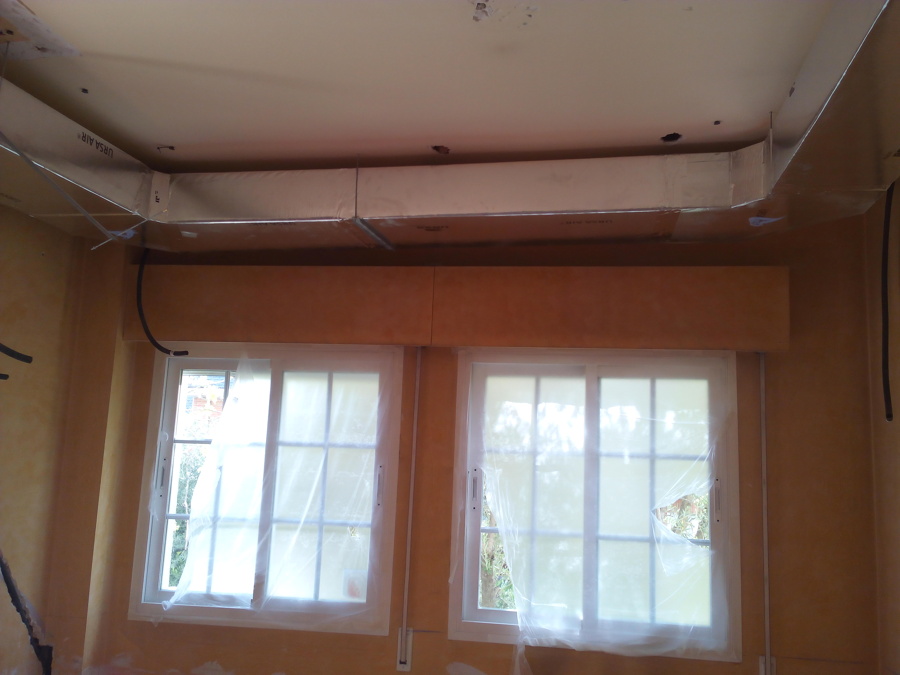 Ejecución conductos de fibra