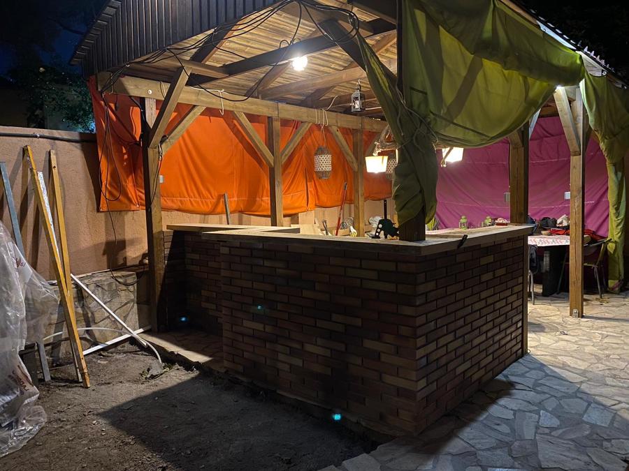 Ejecución de  barra de bar