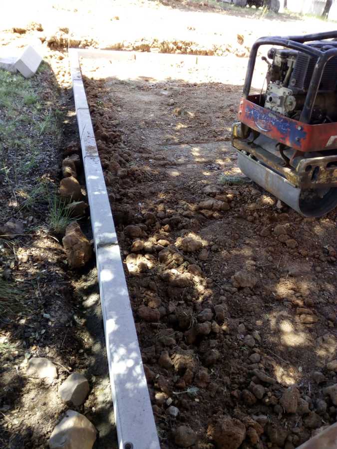 Ejecución de bordillos