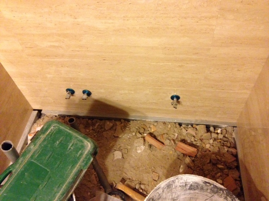 Ejecución de fontanería