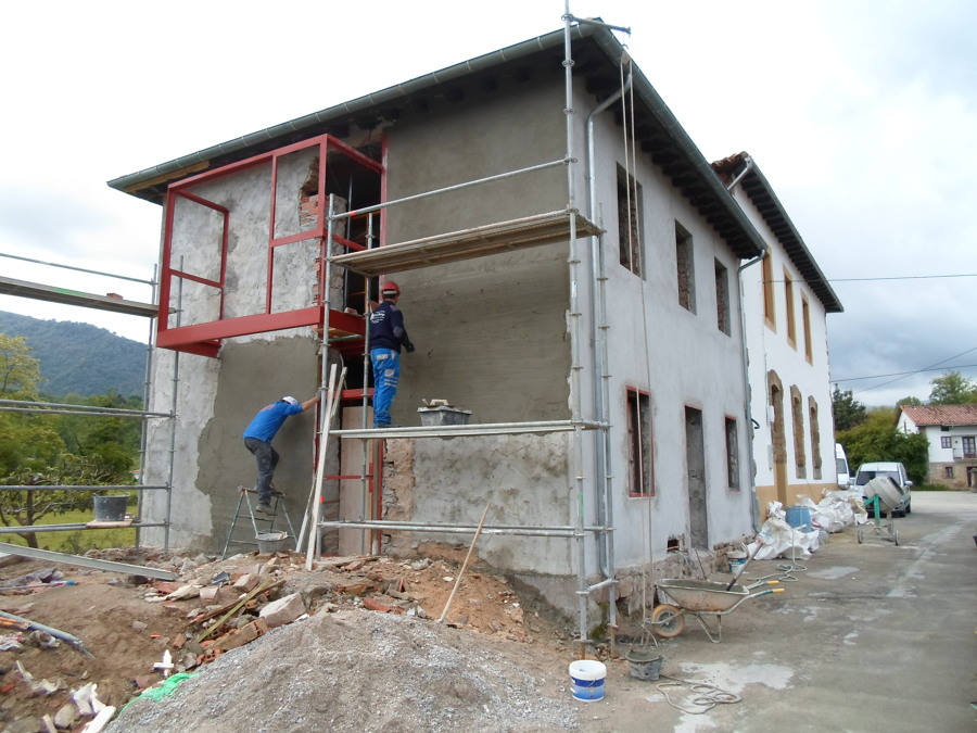 Ejecución de la galería metálica