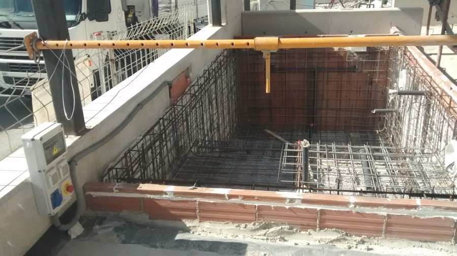 Ejecución de la piscina